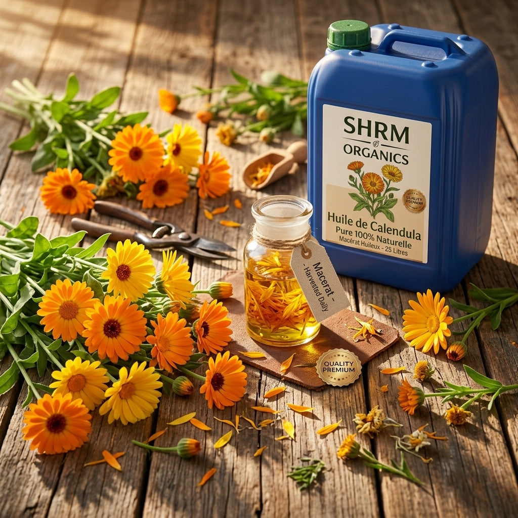 Huile de Calendula 100% Pure - Cosmétique