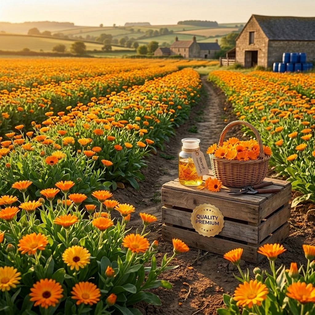 Huile de Calendula 100% Pure - Cosmétique