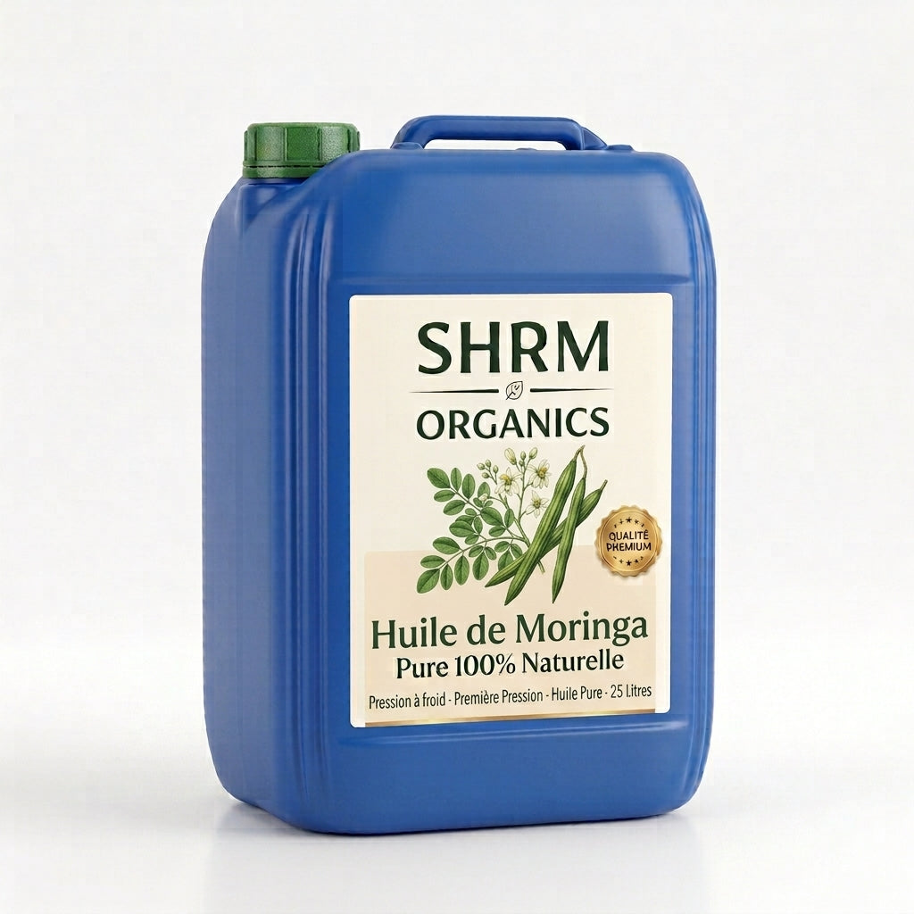 Huile de Moringa 100% Pure - Pressée à Froid
