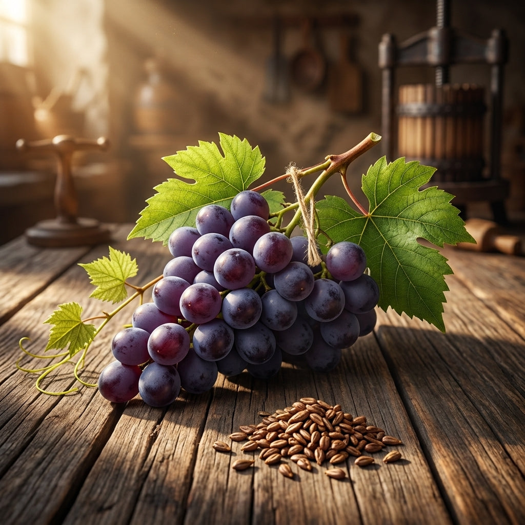 Huile de Pépins de Raisin 100% Pure - Cosmétique