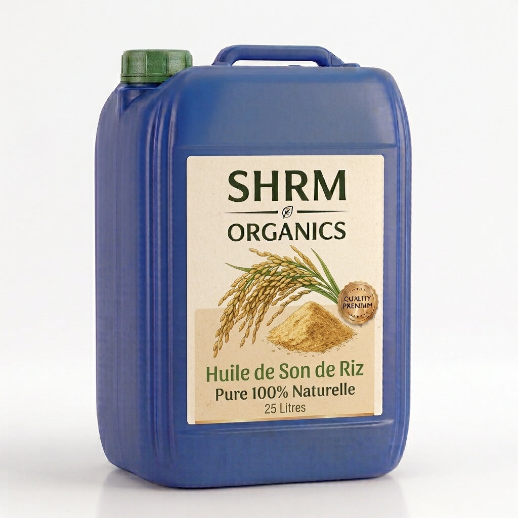 Huile de Son de Riz 100% Pure - Cosmétique
