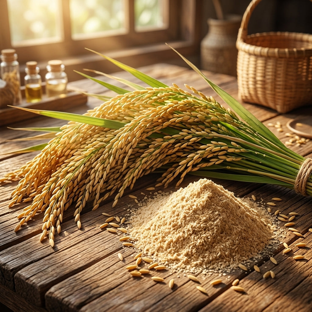 Huile de Son de Riz 100% Pure - Cosmétique
